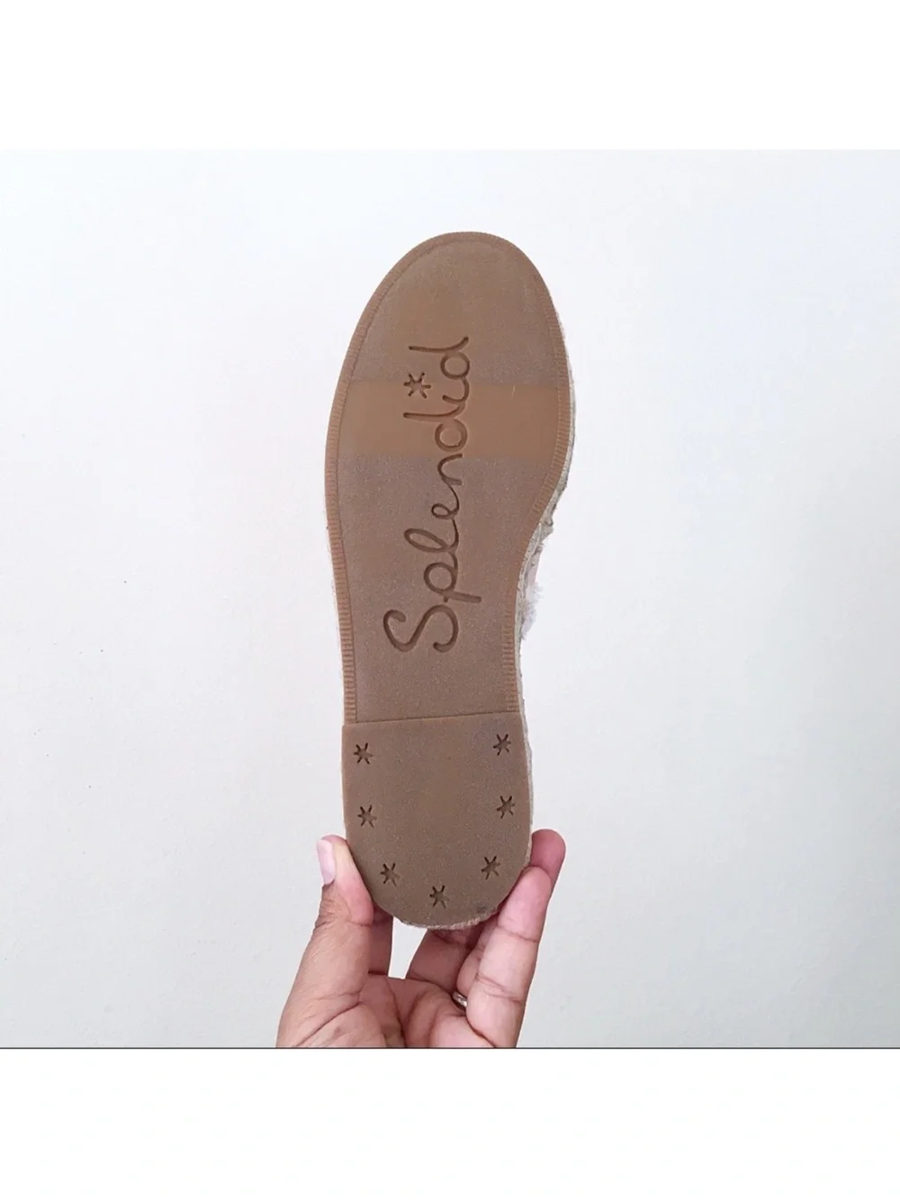 SPLENDID Cheetah Jessica Women's Slip-On Espadrille Mule in Light Beige Slides